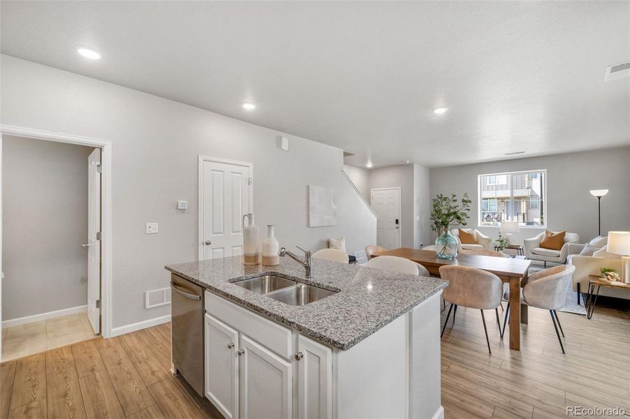 Furnished interior view inside a new home in Pintail Commons at Johnstown Village, Johnstown (Image 16).