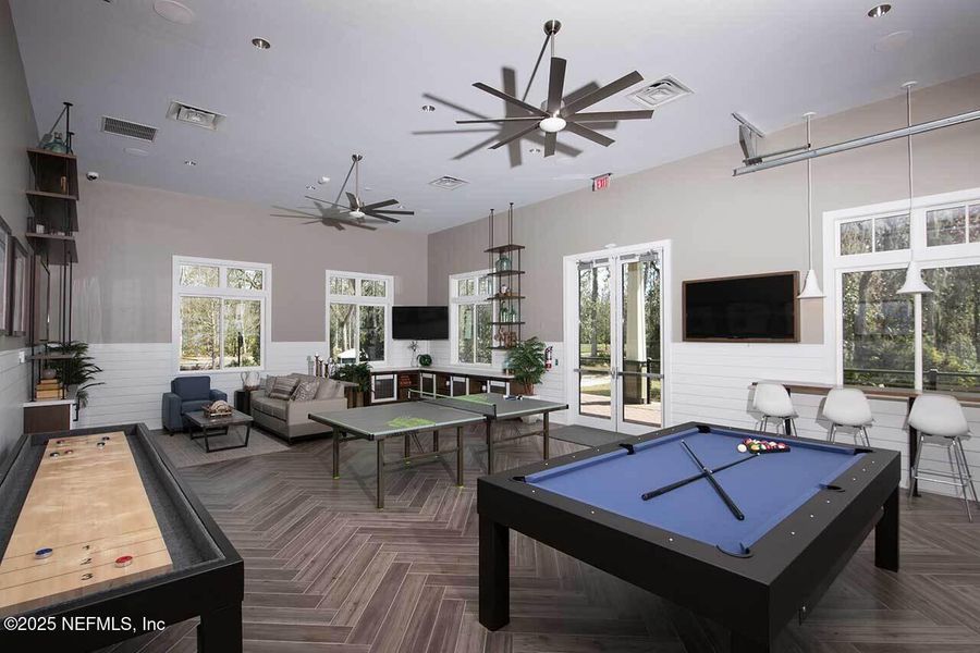 Furnished interior view inside a new home in , St. Johns (Image 5).