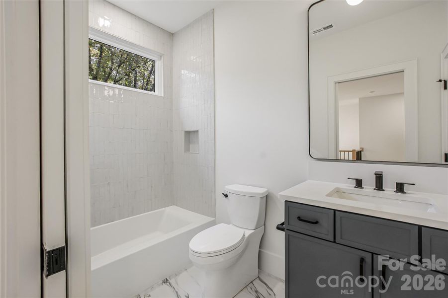 Furnished interior view inside a new home in , Matthews (Image 6).