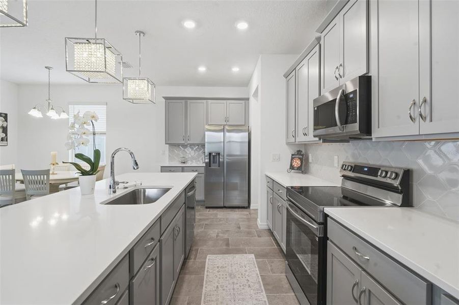 Furnished interior view inside a new home in , Deland (Image 31). Furnished interior view inside a new home in , Deland (Image 31).