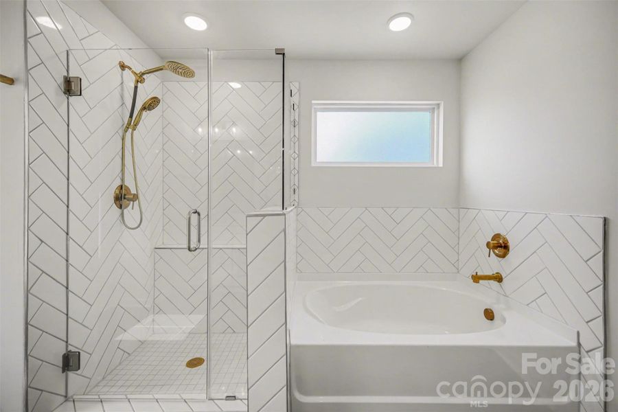 Furnished interior view inside a new home in Enclave at Caldwell, Charlotte (Image 11).