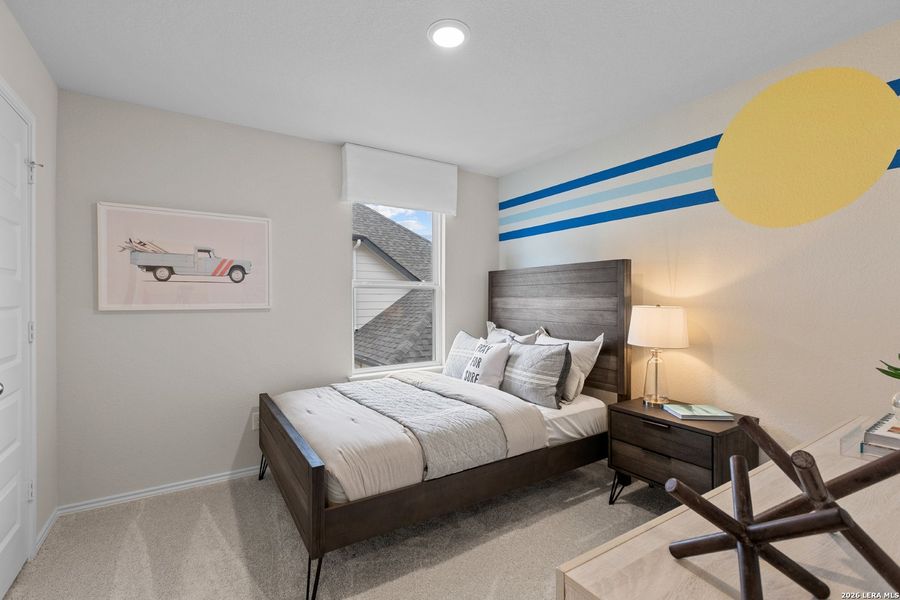 Furnished interior view inside a new home in , Boerne (Image 26).