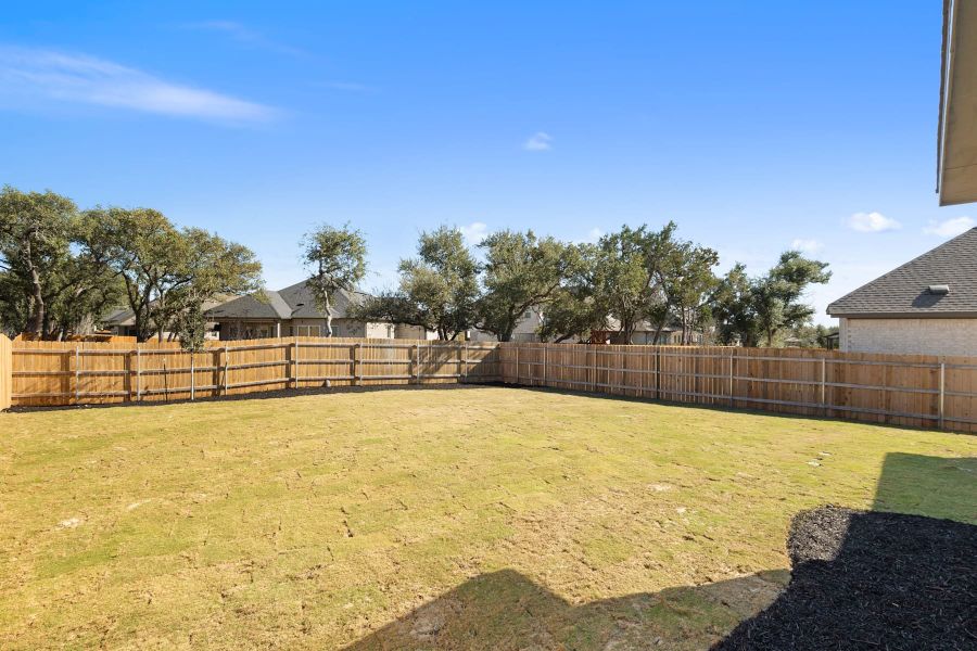 Exterior details and patio area of a home in Heritage, Dripping Springs (Image 29). Exterior details and patio area of a home in Heritage, Dripping Springs (Image 29).