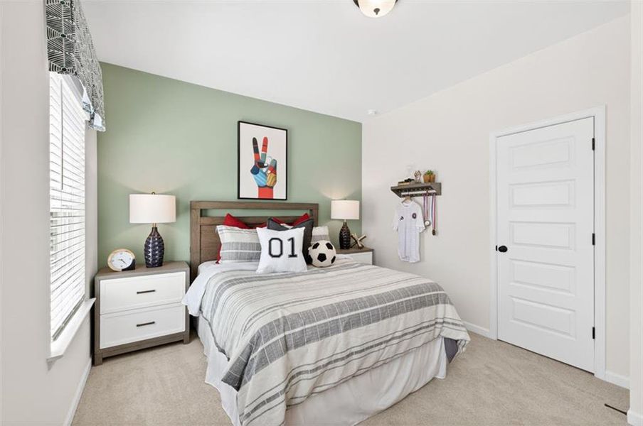 Furnished interior view inside a new home in The Stiles, Cartersville (Image 13).