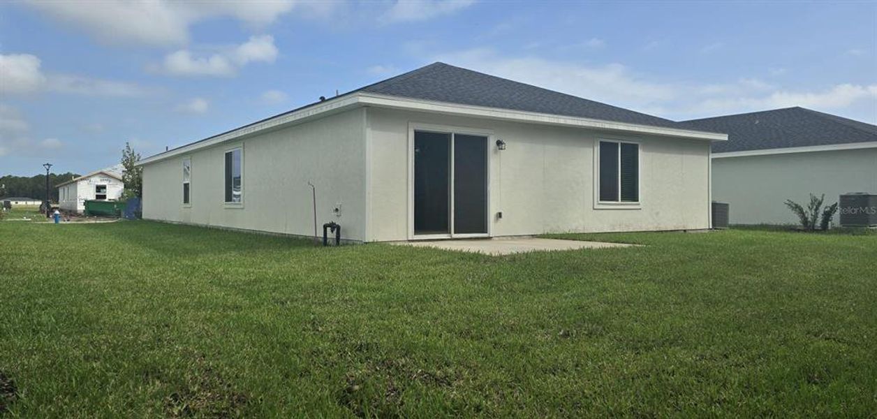 Exterior details and patio area of a home in Flagler Village - Classic Series, Palm Coast (Image 4). Exterior details and patio area of a home in Flagler Village - Classic Series, Palm Coast (Image 4).