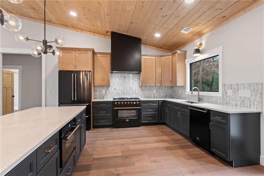 Furnished interior view inside a new home in , Ellijay (Image 6).