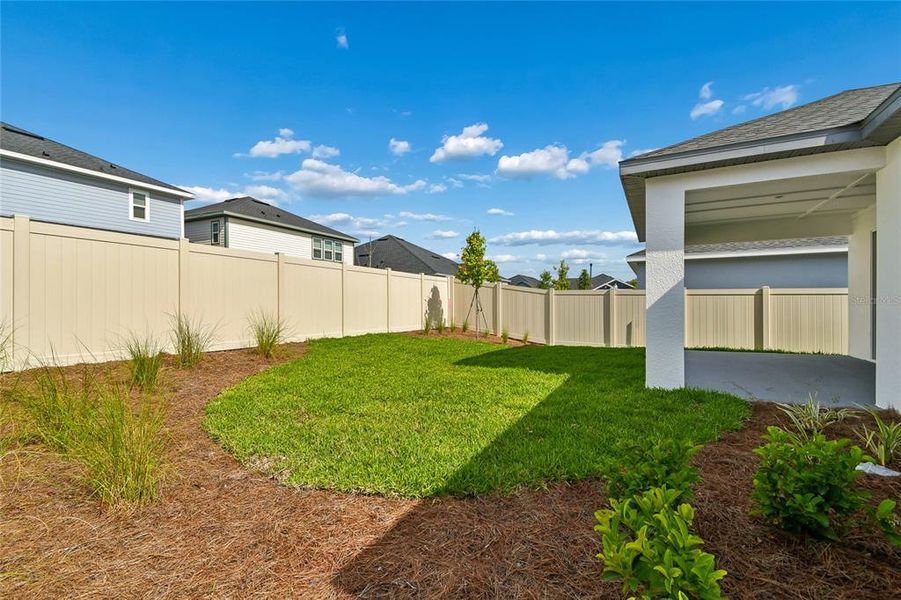 Exterior details and patio area of a home in Oakfield at Mount Dora Cottage Series, Mount Dora (Image 20). Exterior details and patio area of a home in Oakfield at Mount Dora Cottage Series, Mount Dora (Image 20).