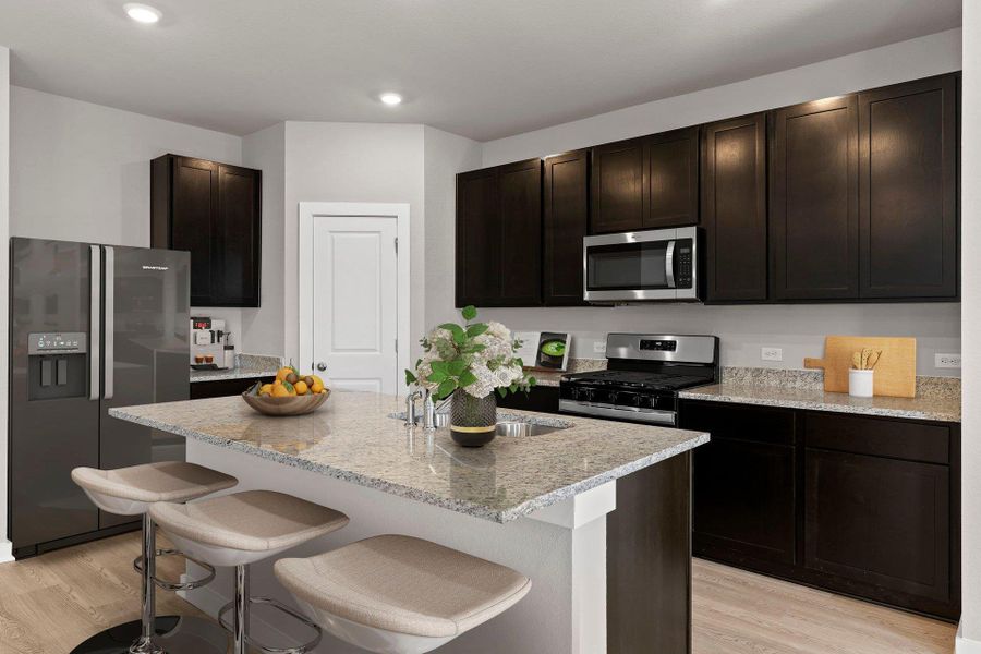 Light & Bright Kitchen - Virtually Staged