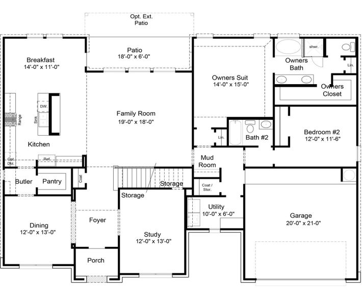 Amarillo floor plan layout, 4 bed, 3 bath, 2 story, 3,085 - 3,094 sq ft Amarillo floor plan layout, 4 bed, 3 bath, 2 story, 3,085 - 3,094 sq ft