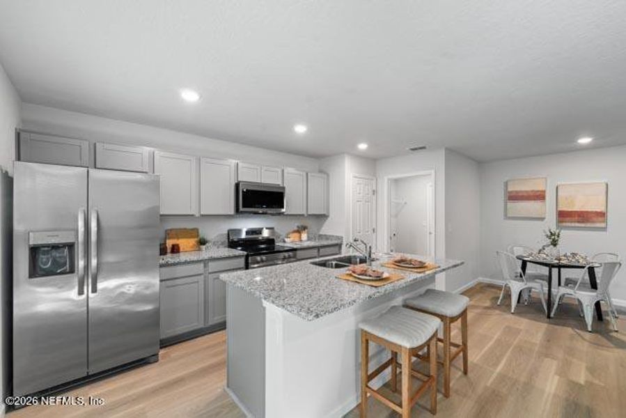 Furnished interior view inside a new home in , Jacksonville (Image 7).