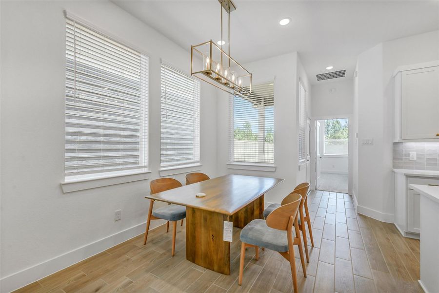 Furnished interior view inside a new home in , Cypress (Image 9).