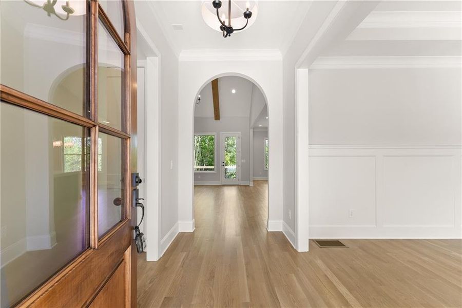 Spacious, unfurnished interior of a new home in , Flowery Branch (Image 32).