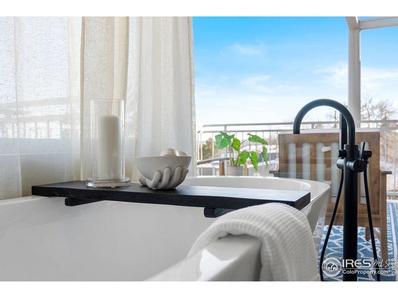 Furnished interior view inside a new home in , Boulder (Image 30).