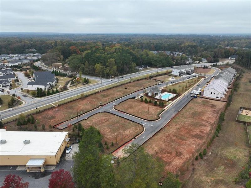 Site preparation for new homesites in Wilkins Walk, Mableton (Image 37). Site preparation for new homesites in Wilkins Walk, Mableton (Image 37).