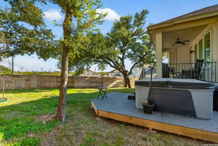 Exterior details and patio area of a home in Park Hill Commons, San Antonio (Image 23).