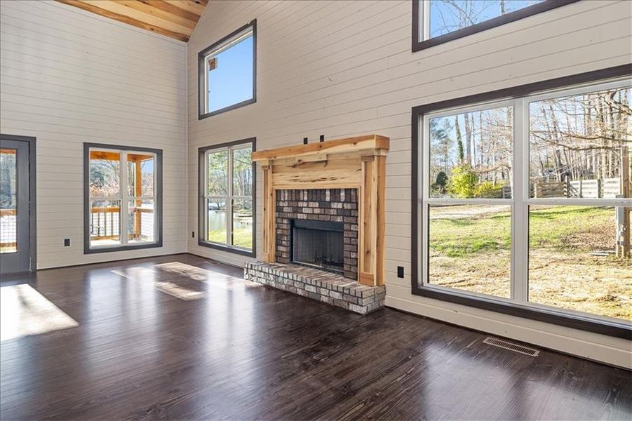 Furnished interior view inside a new home in , Talking Rock (Image 17).