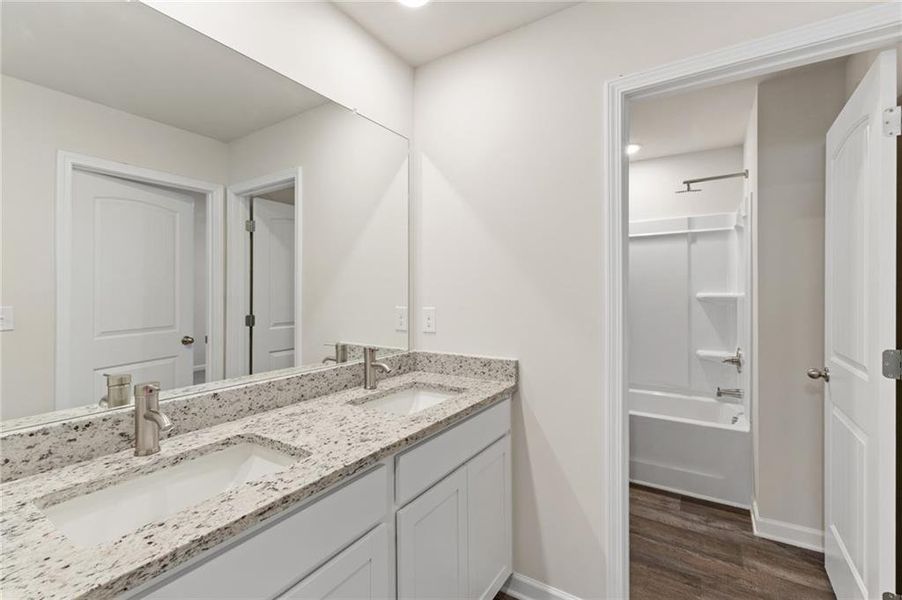 Furnished interior view inside a new home in Conner Springs, Social Circle (Image 14).