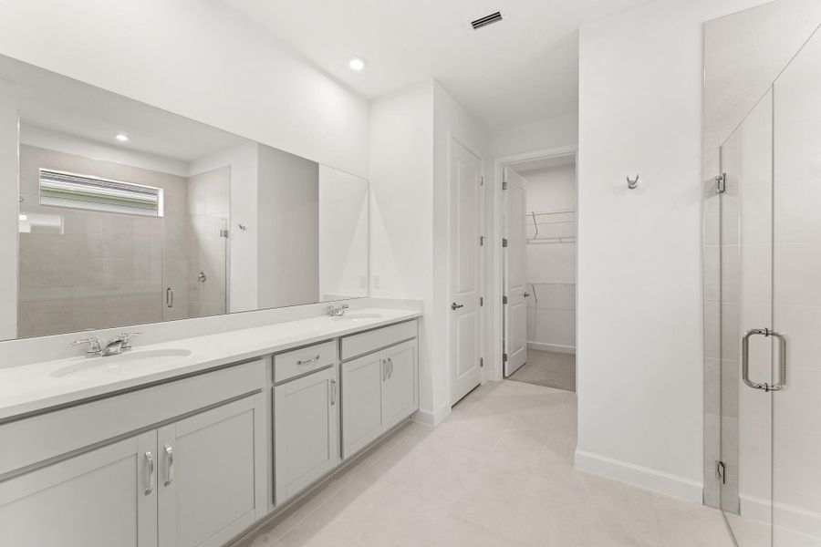 Furnished interior view inside a new home in Tradition - Telaro, Port St. Lucie (Image 6).