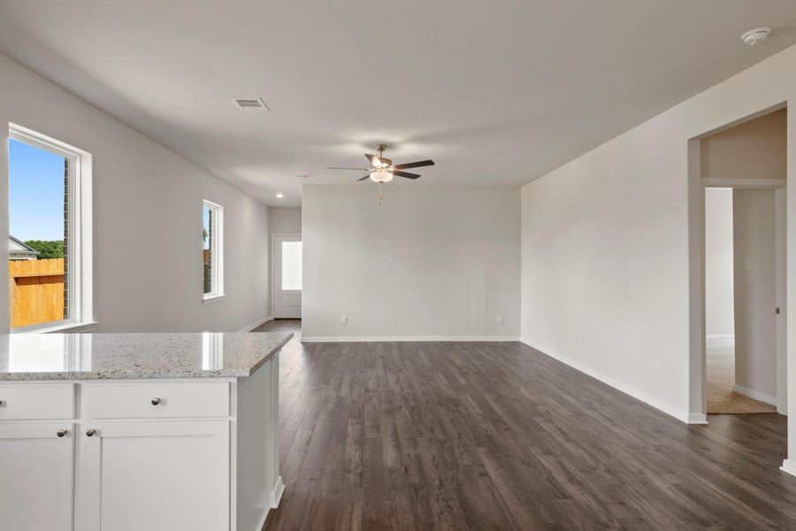 Spacious, unfurnished interior of a new home in Vacek Country Meadows, Richmond (Image 15).