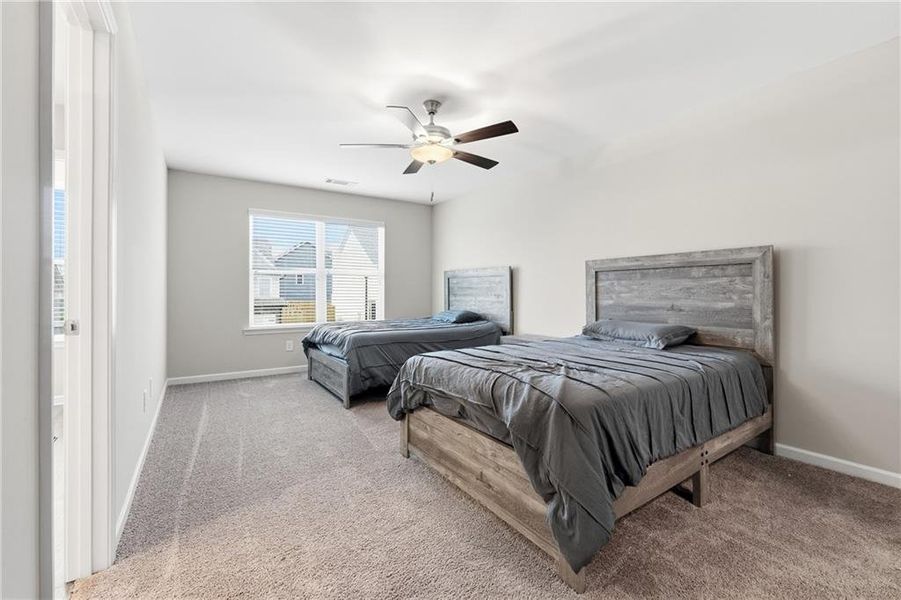 Furnished interior view inside a new home in , Cartersville (Image 7).