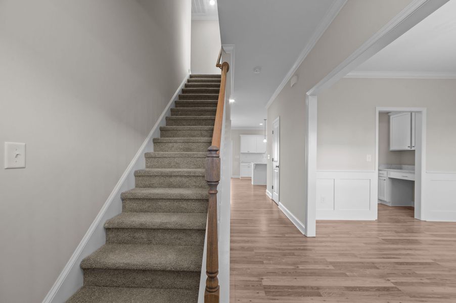 Spacious, unfurnished interior of a new home in Arbor Hills South, Greenville (Image 19). Spacious, unfurnished interior of a new home in Arbor Hills South, Greenville (Image 19).