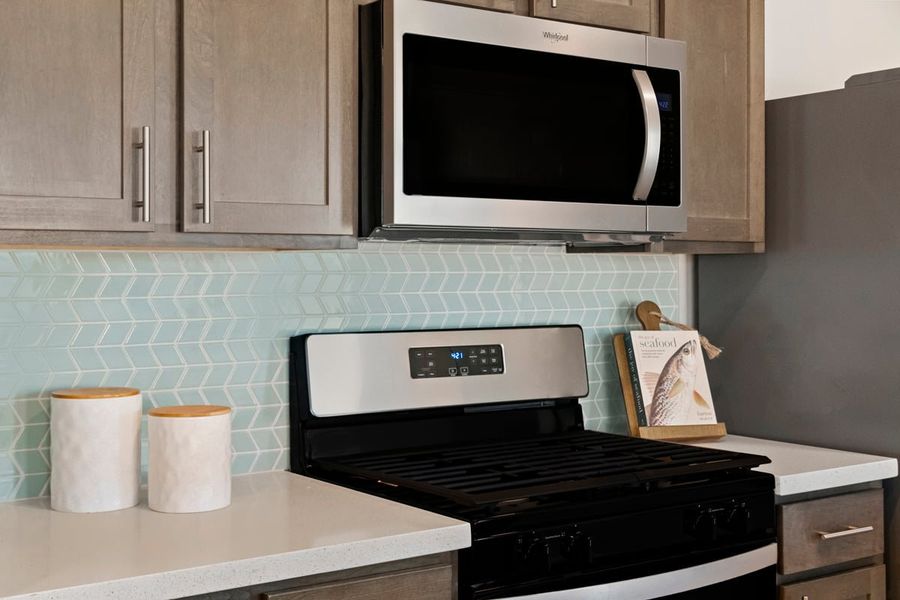 Stainless steel appliances