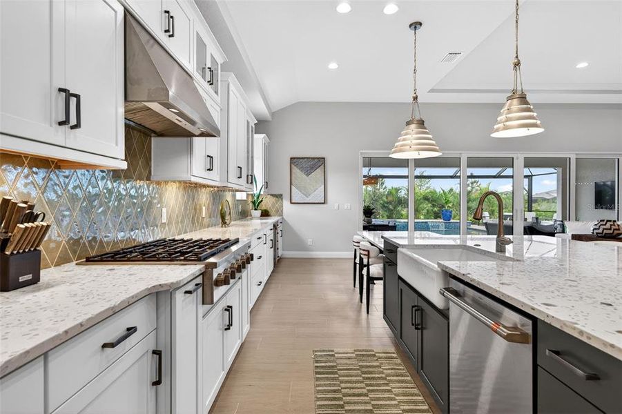 Furnished interior view inside a new home in , Venice (Image 40).