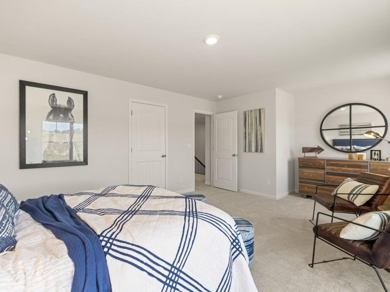 Furnished interior view inside a new home in Haven Abbey, Cumming (Image 12).