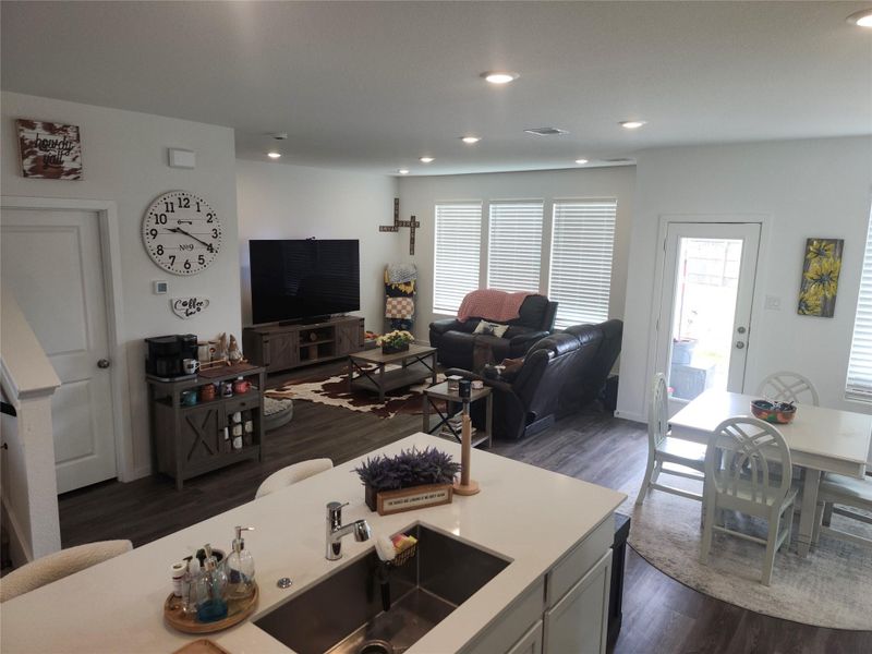 Furnished interior view inside a new home in Walnut Creek at Stone Creek: Wildflower II Collection, Rosenberg (Image 6).