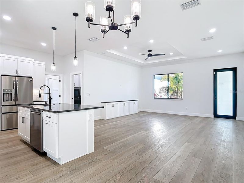 Furnished interior view inside a new home in , North Port (Image 4).