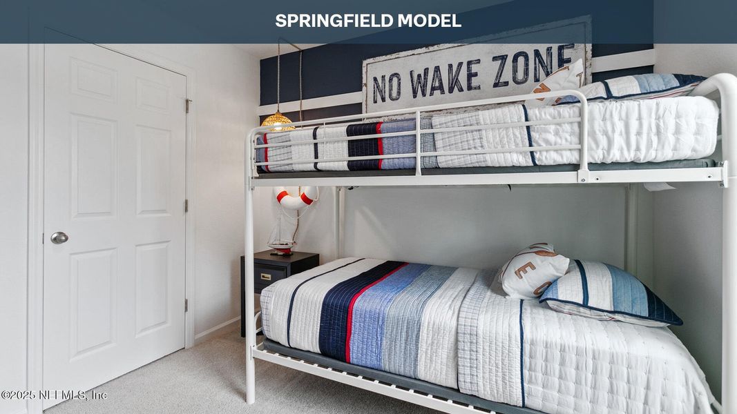 Furnished interior view inside a new home in Stokes Landing, St. Augustine (Image 35).