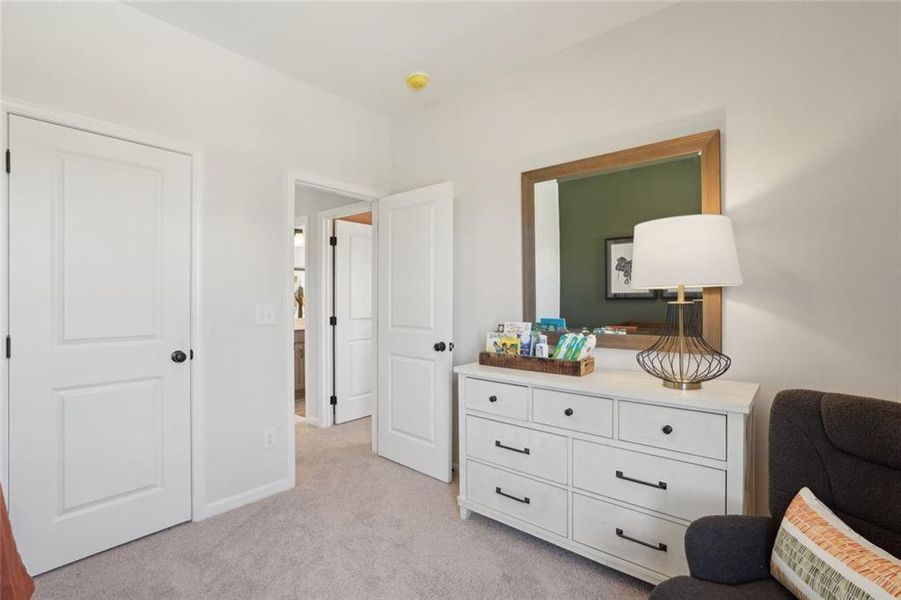 Furnished interior view inside a new home in Oakmont, Dallas (Image 29).