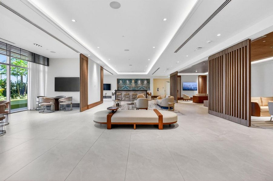Amenities sixth floor lounge