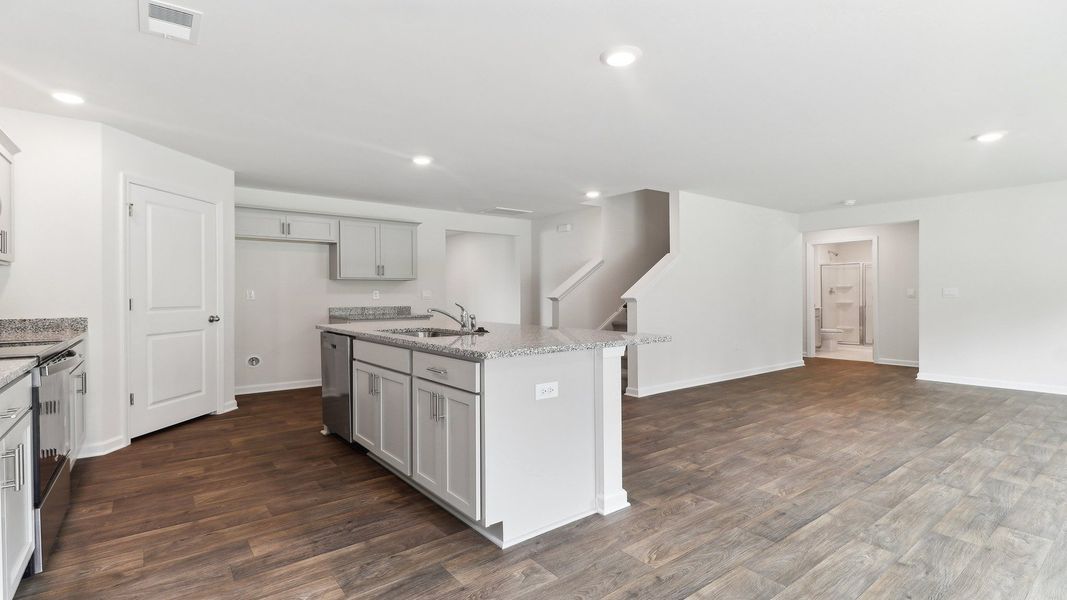 Furnished interior view inside a new home in Hunter's Branch, Hopkins (Image 11).