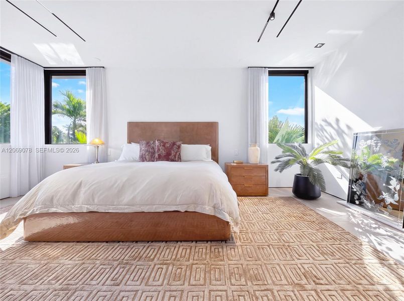 Furnished interior view inside a new home in , Miami (Image 10).