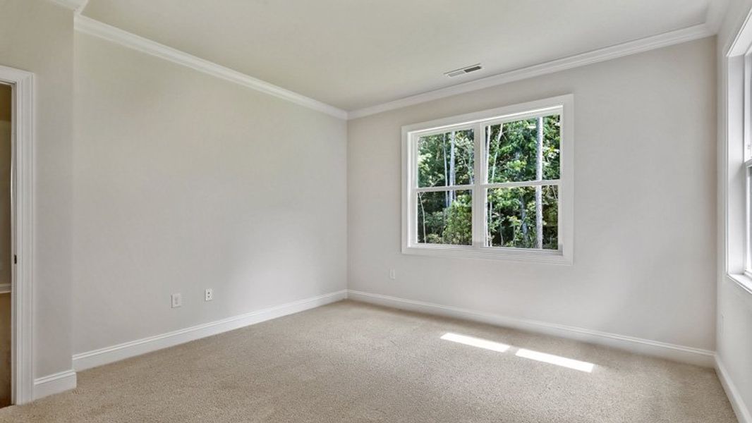Representative unfurnished interior of a home built from the STELLA by D.R. Horton in Horton Park, Apex (Image 26). Representative unfurnished interior of a home built from the STELLA by D.R. Horton in Horton Park, Apex (Image 26).