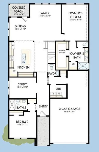 The success of a floor plan is the way you can move through it…You’ll be amazed at how well this home lives…We call it traffic patterns.