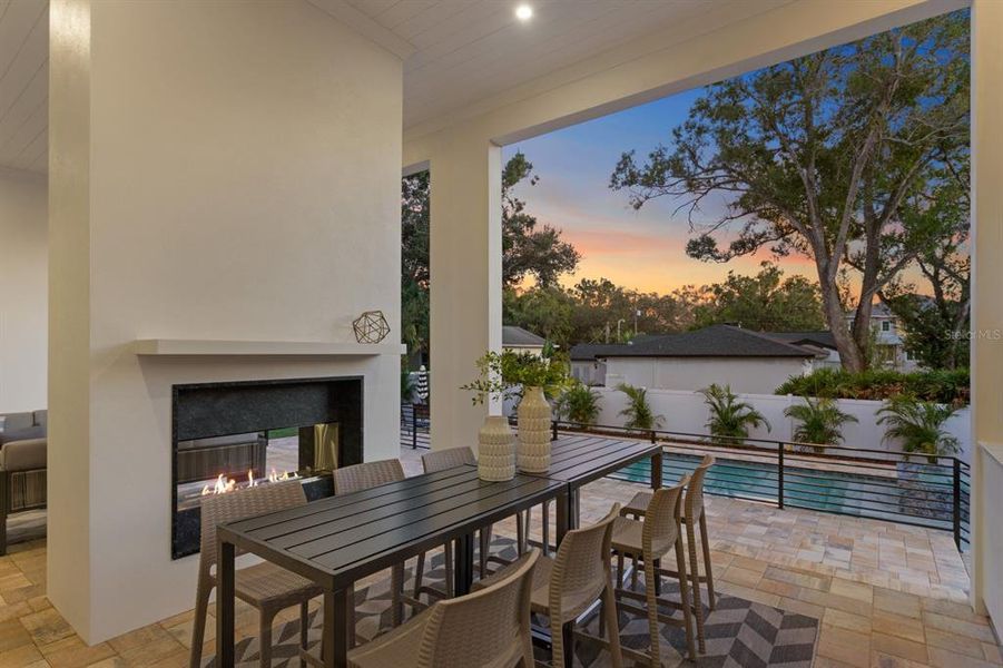 Exterior details and patio area of a home in , Tampa (Image 31). Exterior details and patio area of a home in , Tampa (Image 31).