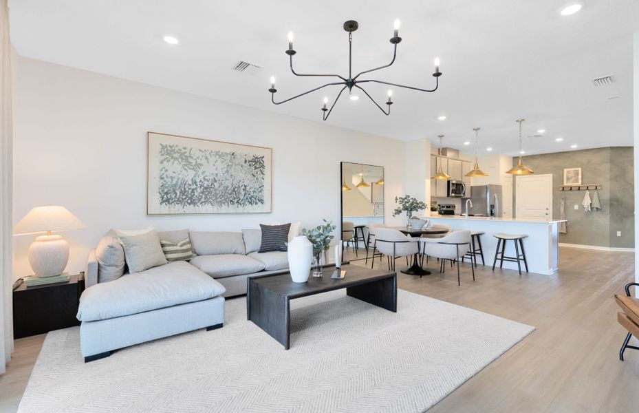Furnished interior view inside a new home in Hartford Terrace, Davenport (Image 11).
