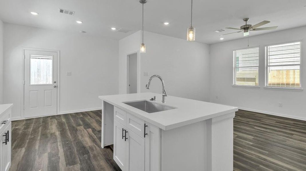 Furnished interior view inside a new home in , Houston (Image 15). Furnished interior view inside a new home in , Houston (Image 15).