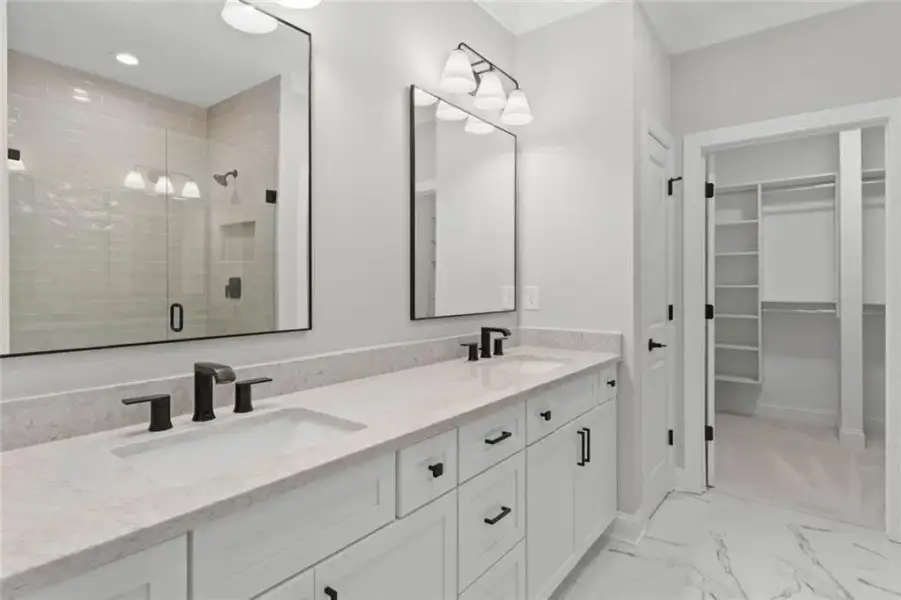 Furnished interior view inside a new home in , Senoia (Image 11).