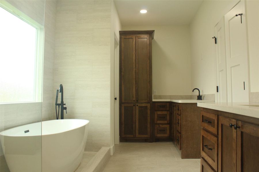 Furnished interior view inside a new home in , Clute (Image 8).
