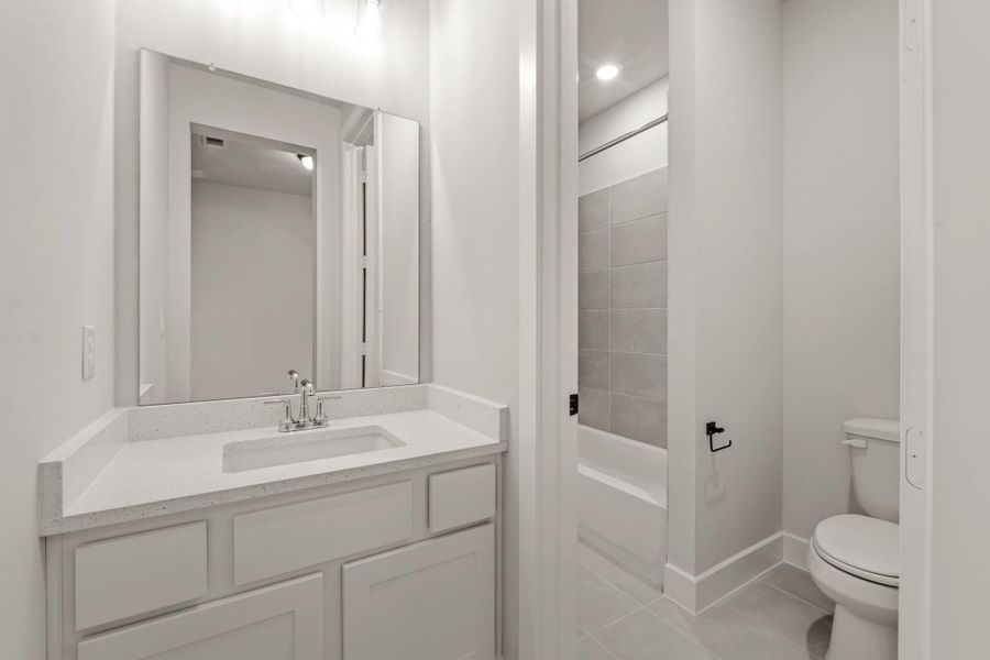 Furnished interior view inside a new home in Nolina, Georgetown (Image 6).