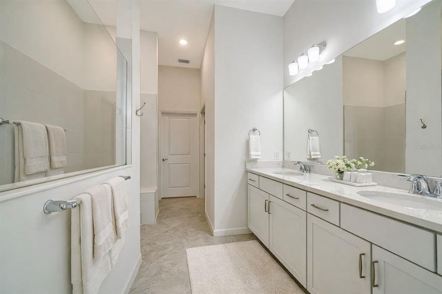 Furnished interior view inside a new home in , Nokomis (Image 11).