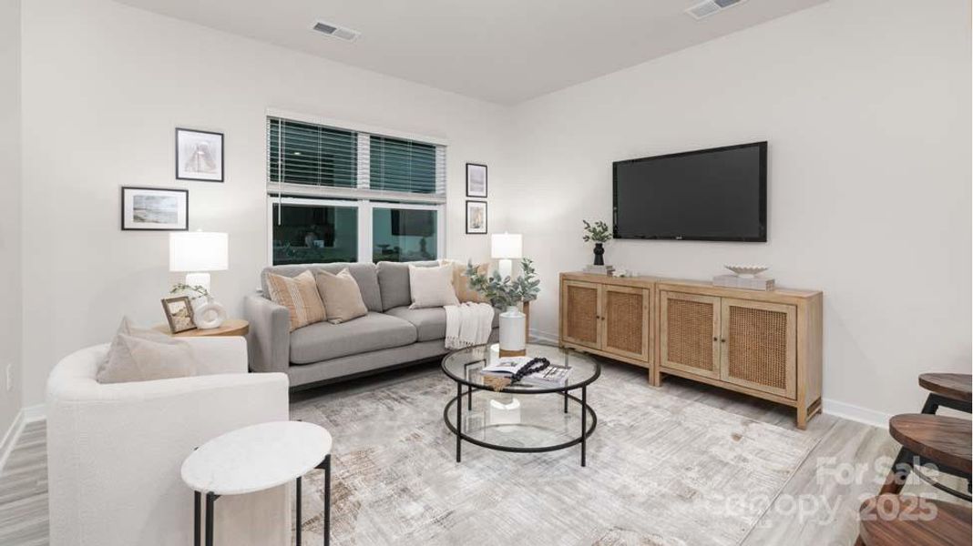 Furnished interior view inside a new home in Clark Creek Landing Townhomes, Lincolnton (Image 8).
