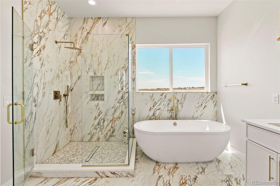 Primary bathroom 5 piece