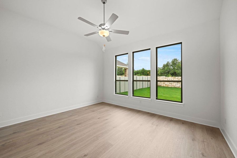 Primary Bedroom with elevated ceiling