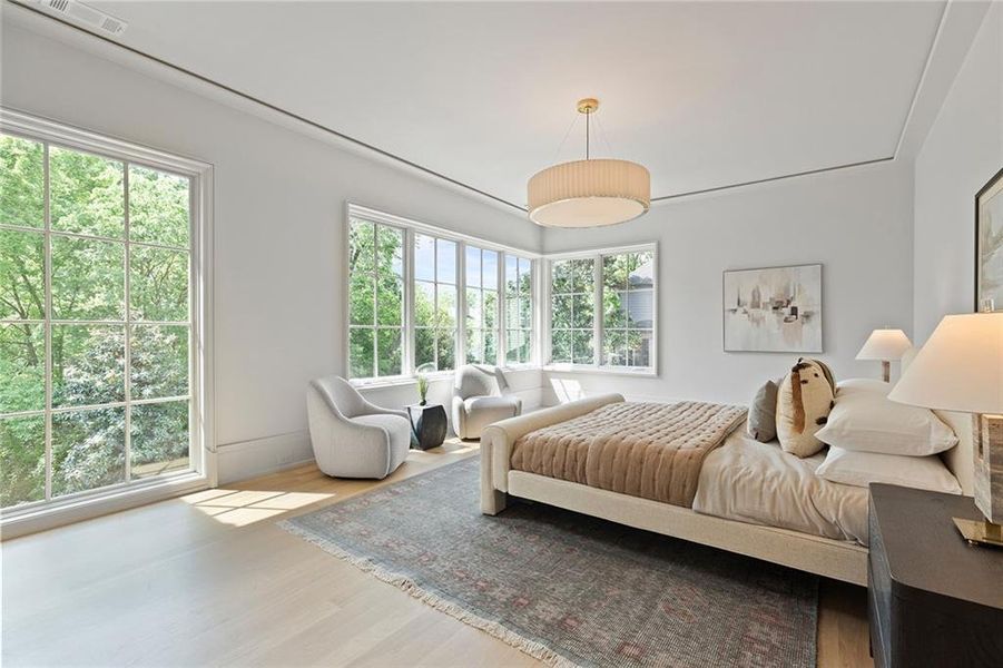 Furnished interior view inside a new home in , Atlanta (Image 44). Furnished interior view inside a new home in , Atlanta (Image 44).