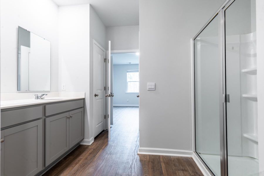 Furnished interior view inside a new home in , Summerville (Image 8).