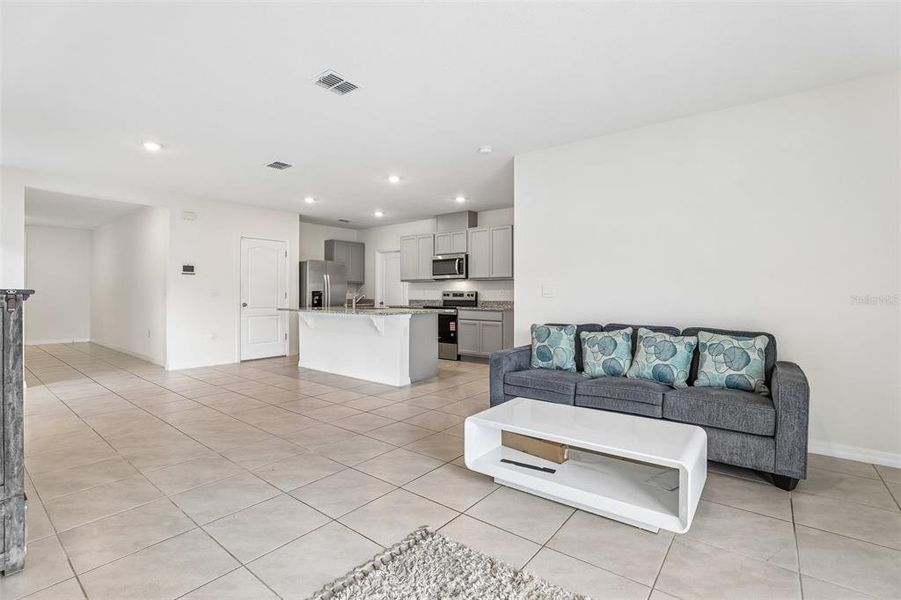 Furnished interior view inside a new home in Harmony West, St. Cloud (Image 8).